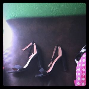 Black heels
